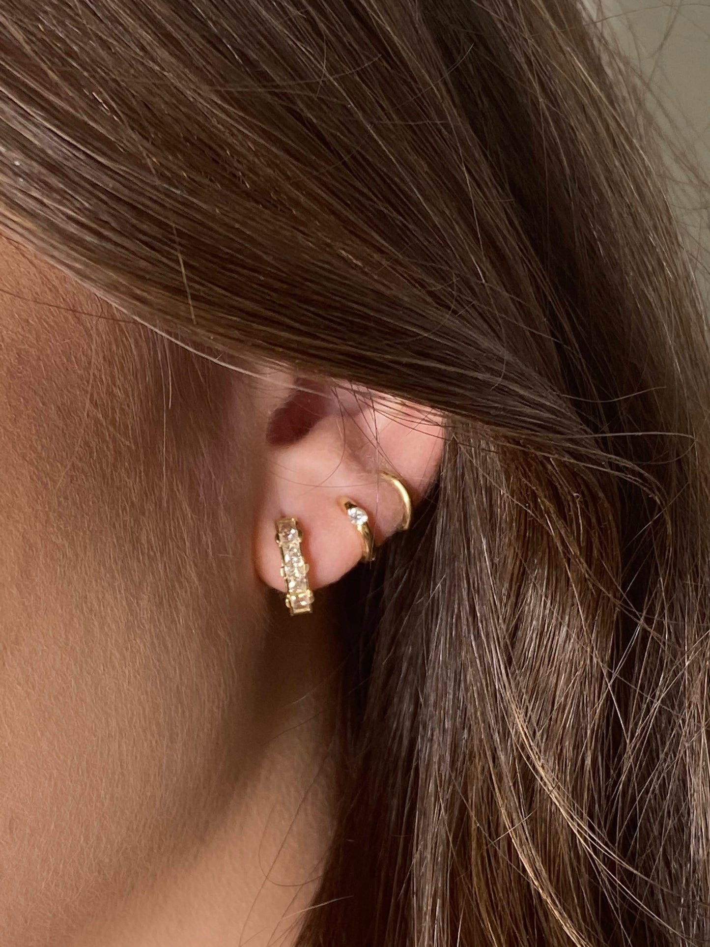 14K Yellow Gold Polished Hoop Earrings | Single or Pair | 3 Sizes