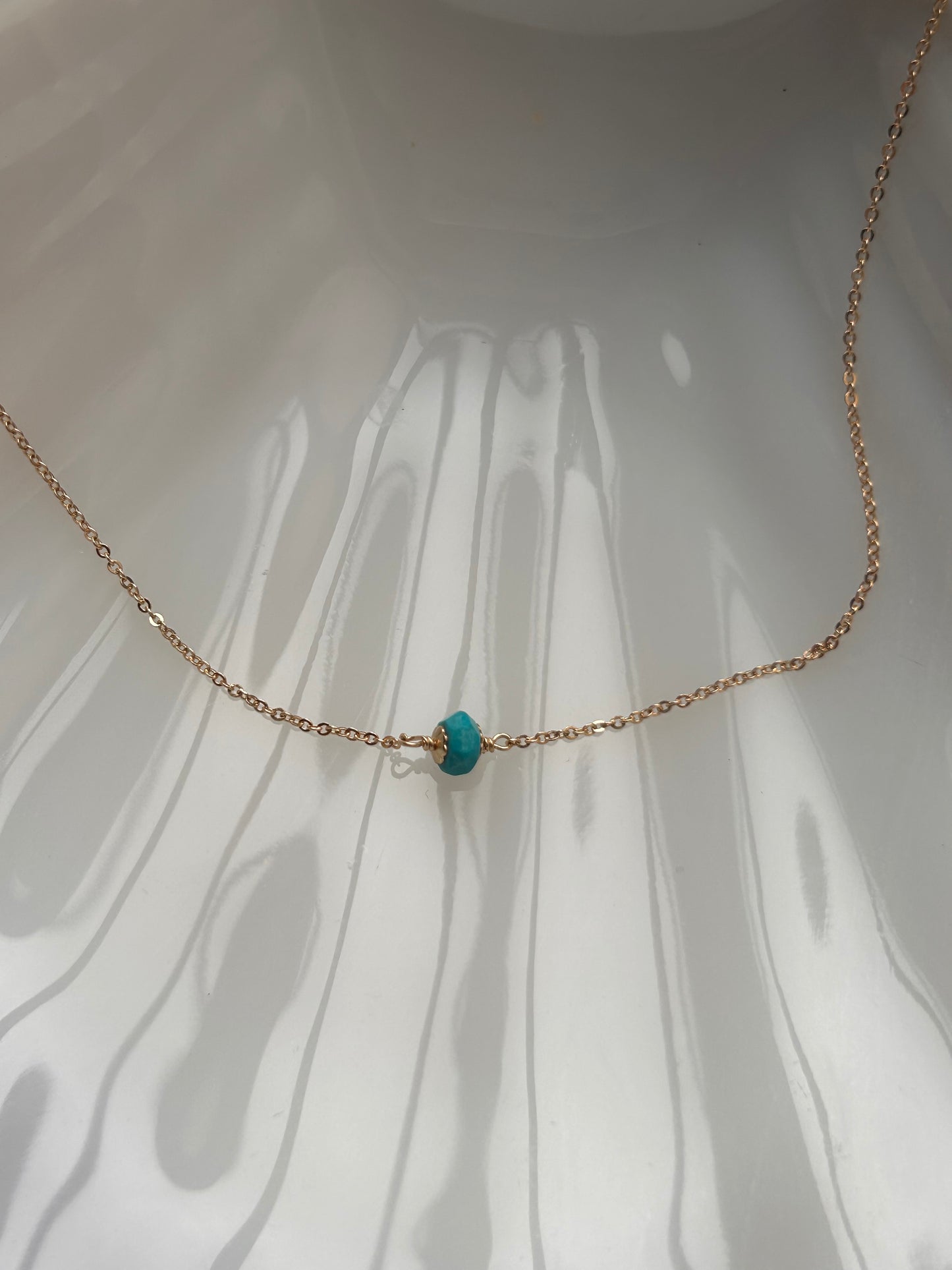 Turquoise Gemstone Choker