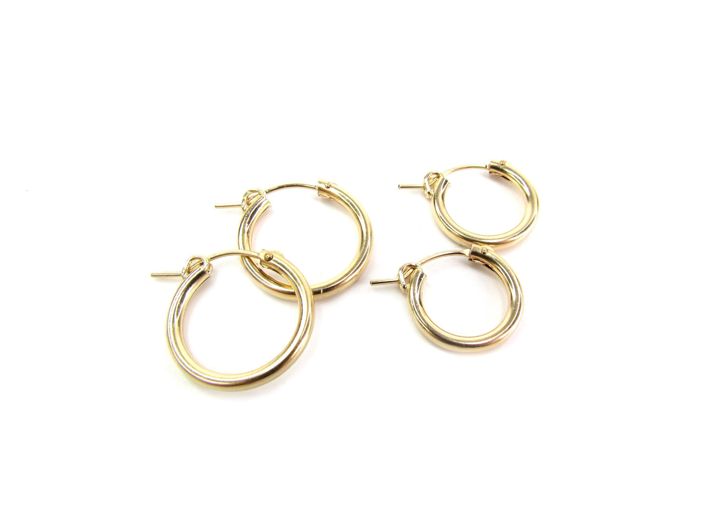 Polished Essential Hoop Earrings