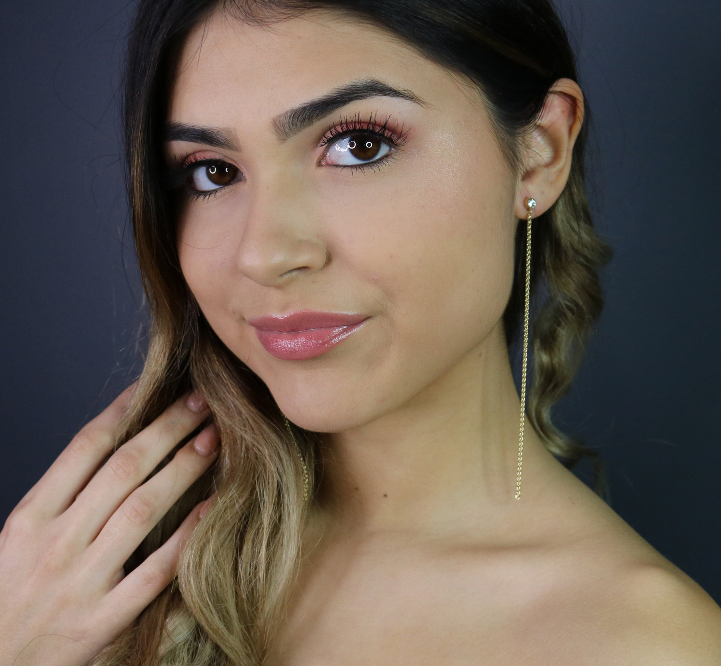 Woven Choker Necklace | Dainty Textured Chain