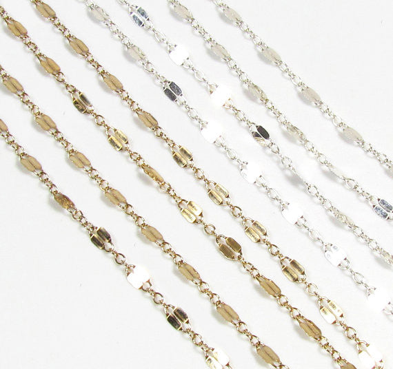 Double Strand Y Lariat Necklace