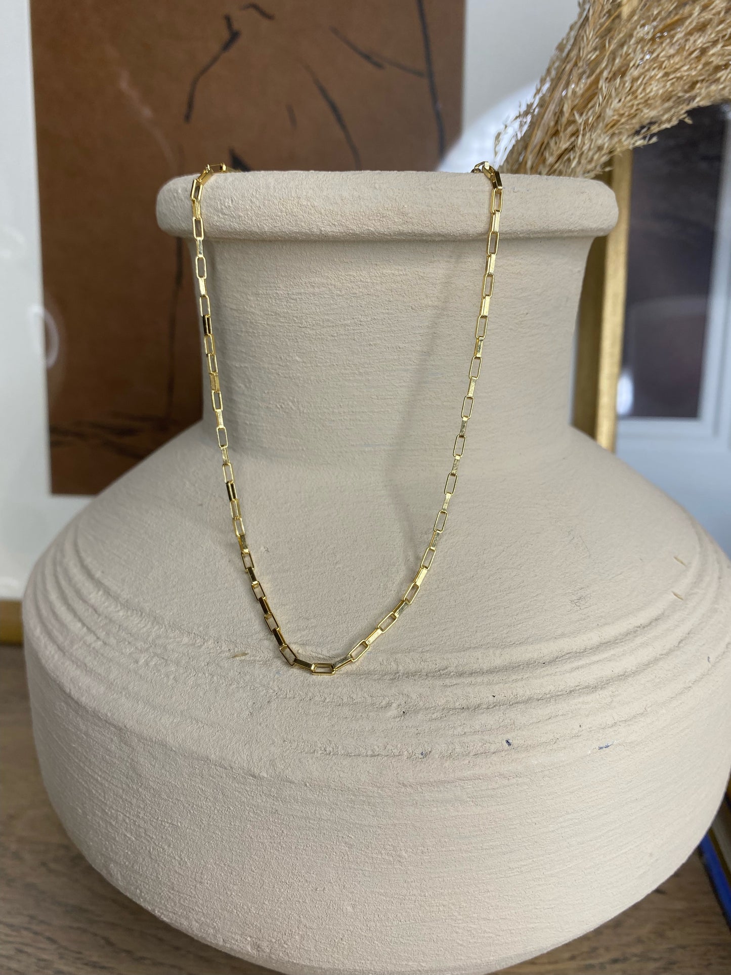 Elongated Box Chain Necklace | Gold-Filled Everyday Layering