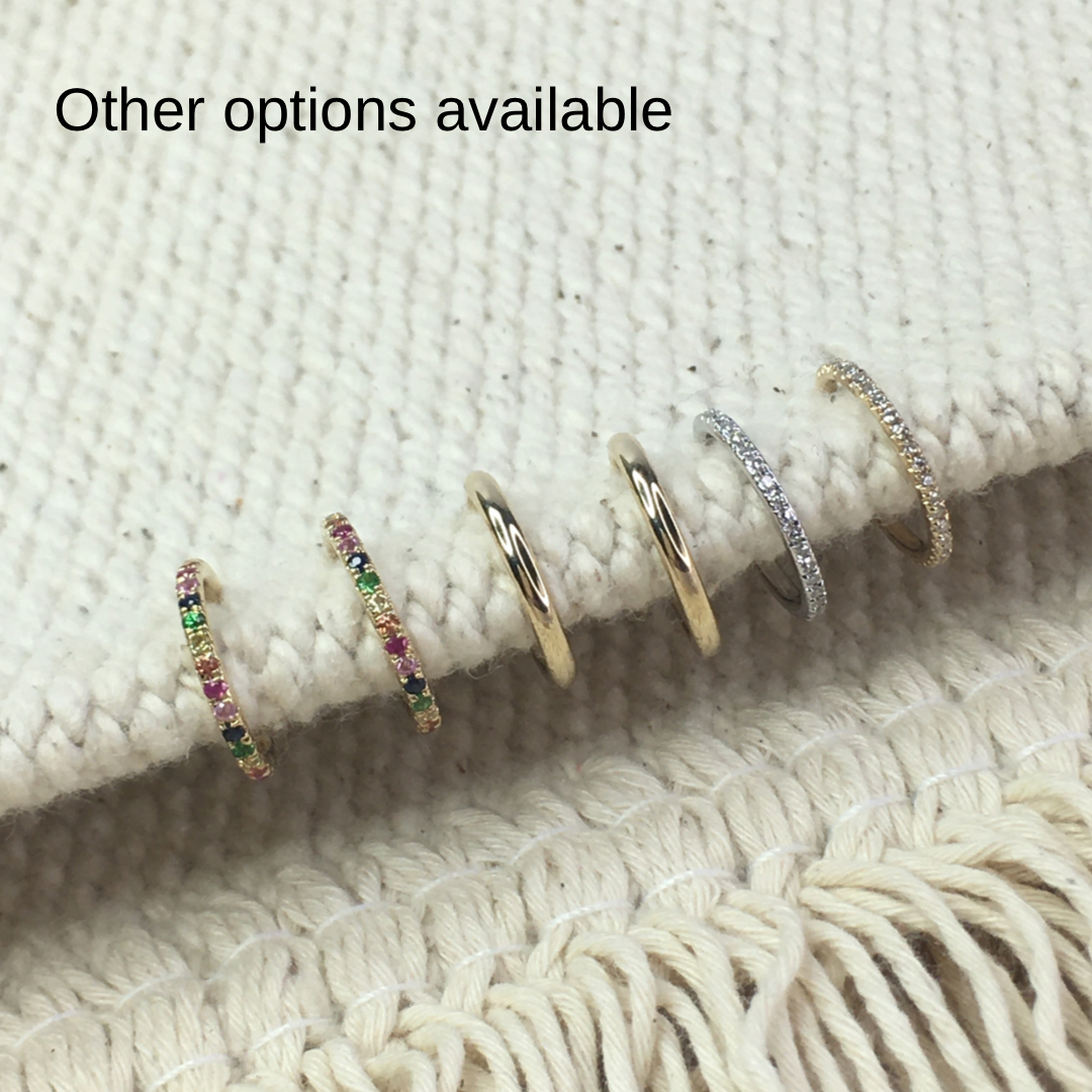 14K Diamond Ear Cuff