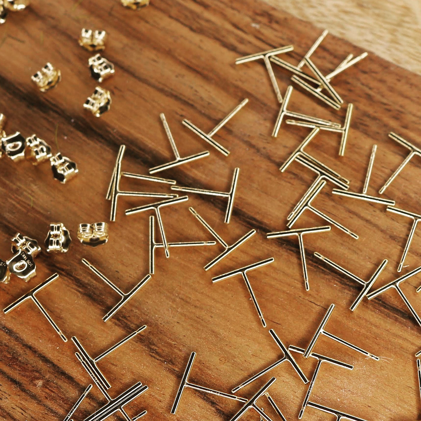 Skinny Rounded Bar Earrings | 14K Gold Filled Minimalist Earrings