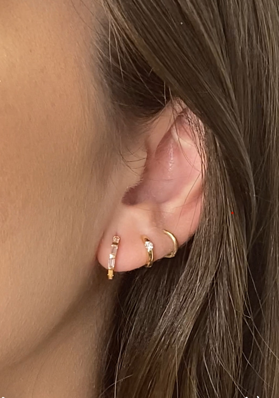 14K Yellow Gold Polished Hoop Earrings | Single or Pair | 3 Sizes