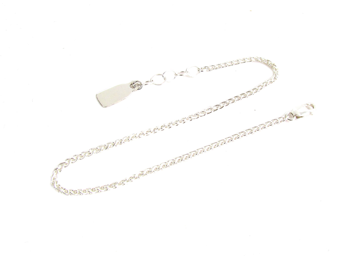 Woven Textured Chain Bracelet | Dainty Gold & Silver Bracelet