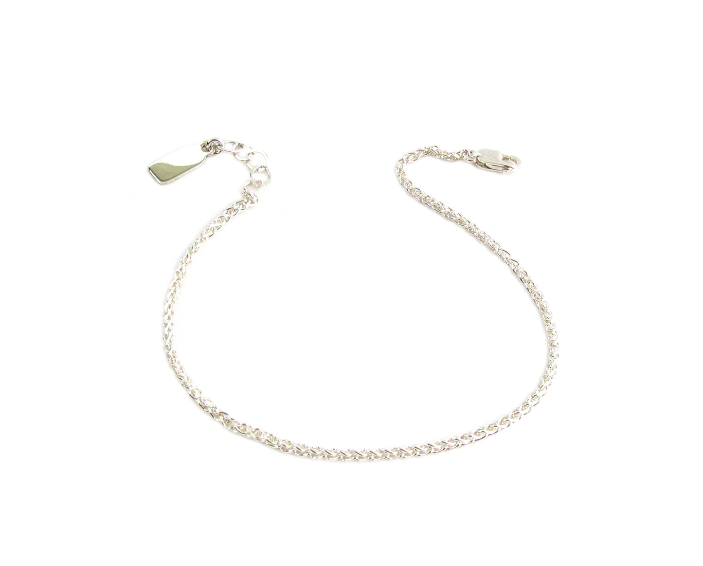 Woven Textured Chain Bracelet | Dainty Gold & Silver Bracelet