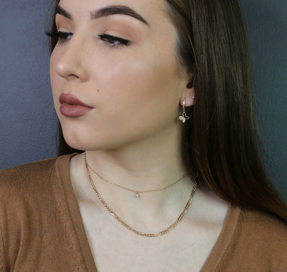 Classic Figaro Chain Necklace | Timeless 14K Gold-Filled Chain