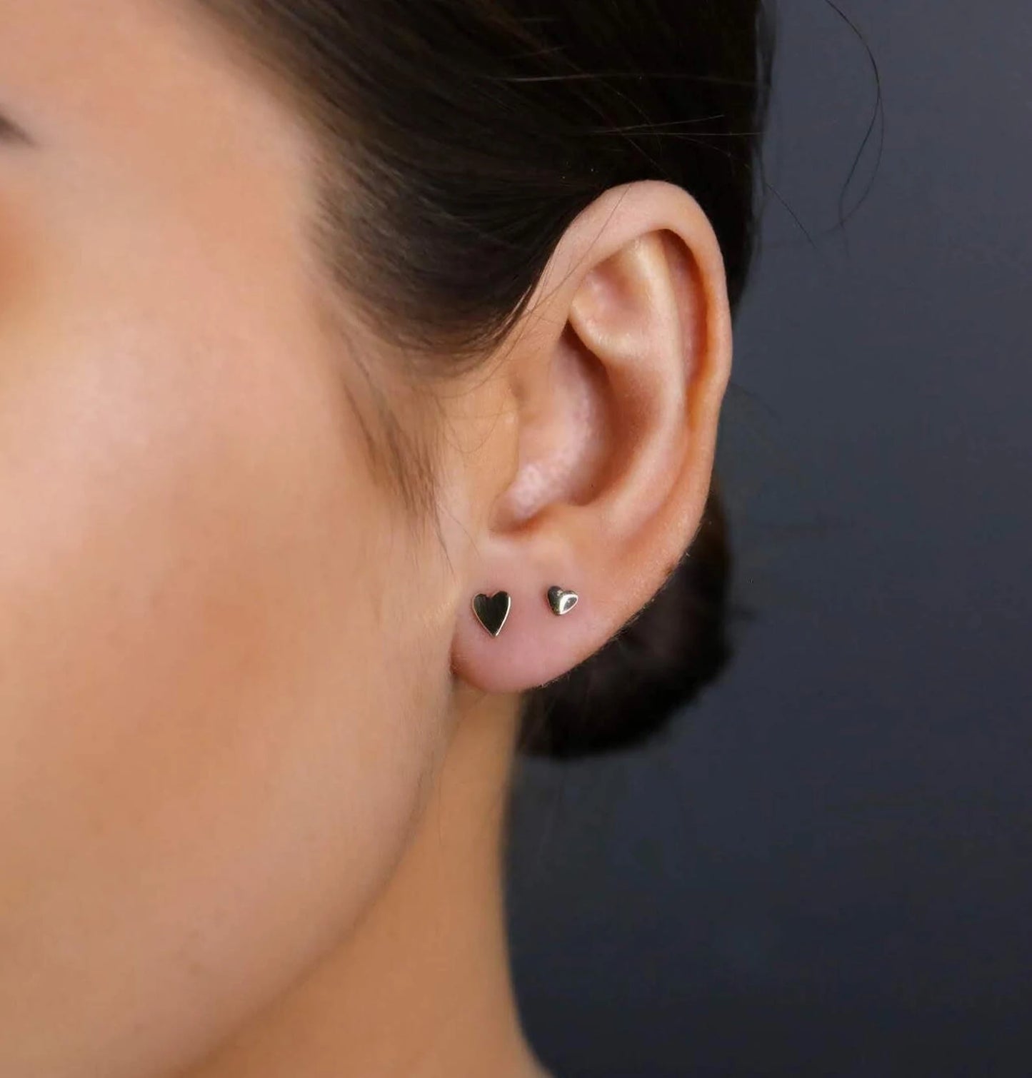 14K Gold Single Stud Earrings | Mix & Match Styles | Buy One or a Pair