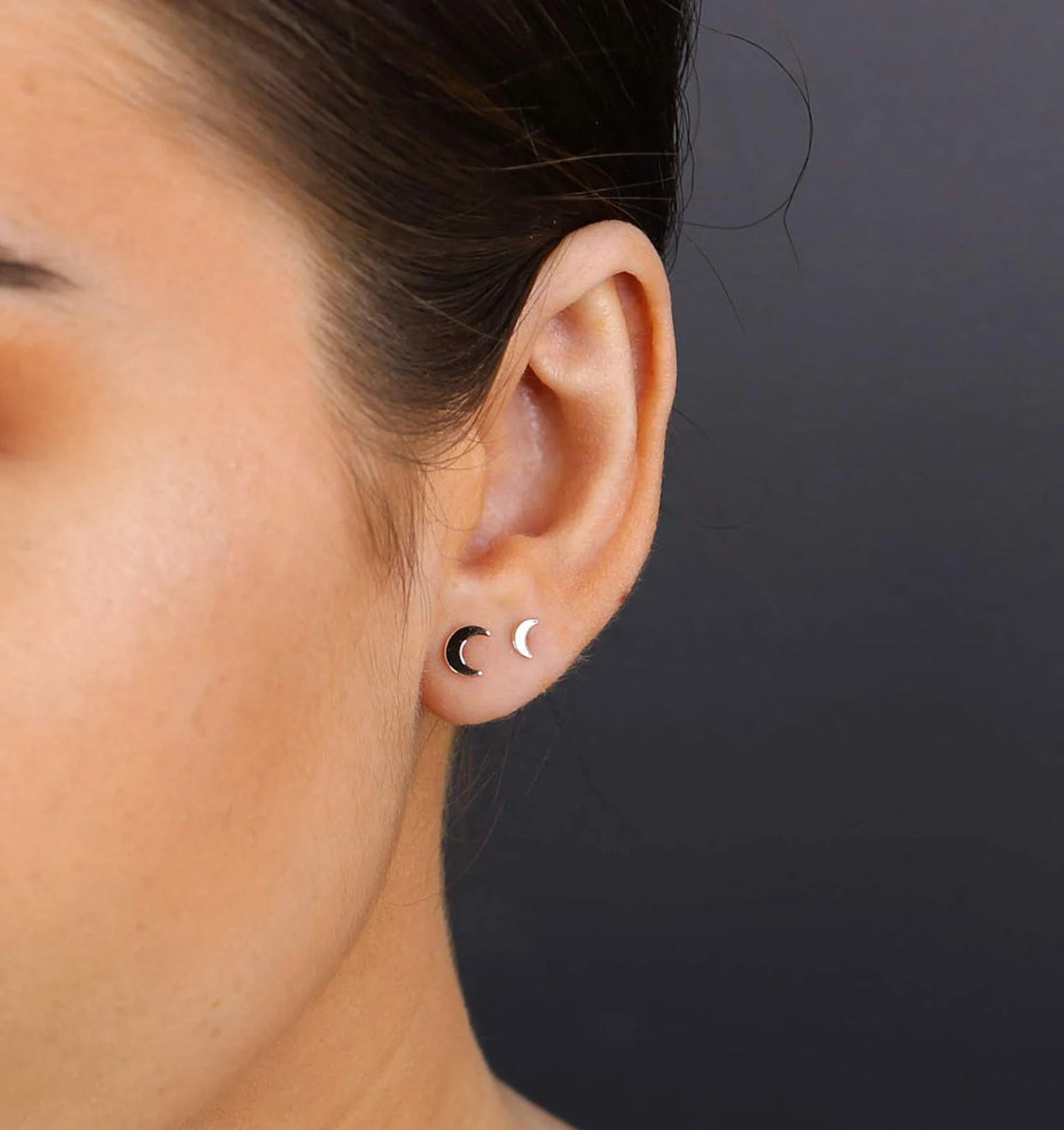 14K Gold Single Stud Earrings | Mix & Match Styles | Buy One or a Pair