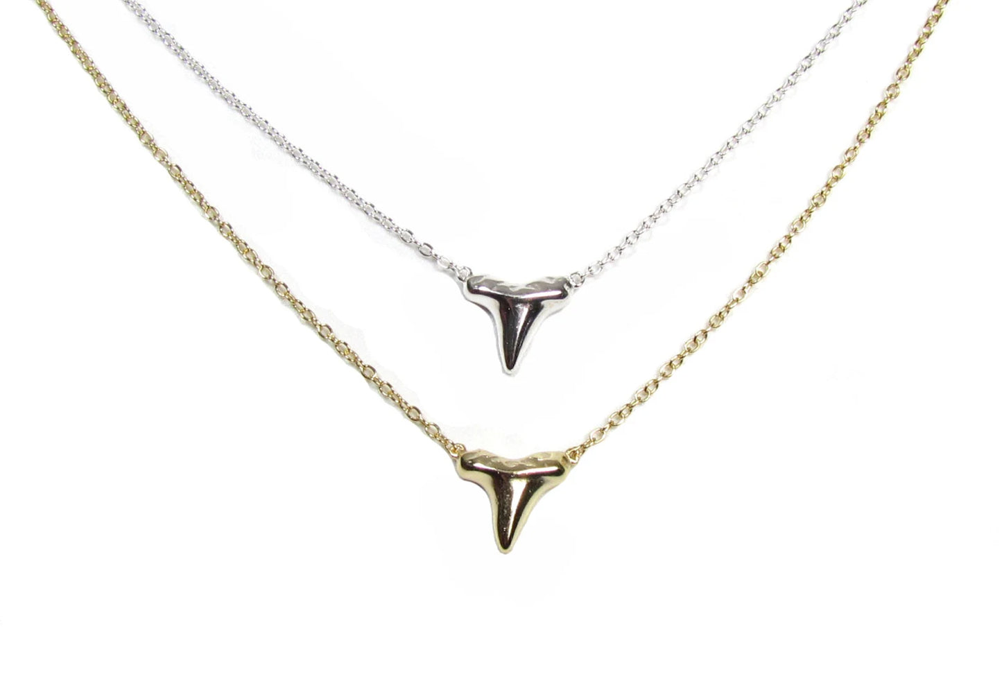 Gold Vermeil Shark Tooth Necklace | Ocean Inspired Pendant