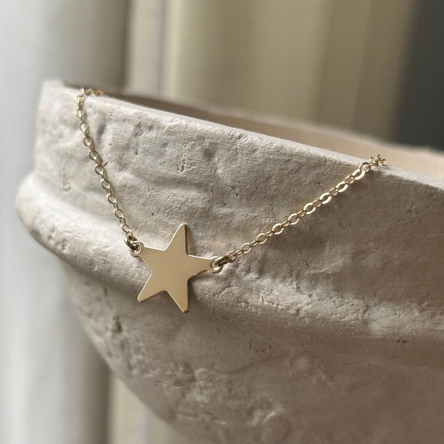 Star Necklace | 3 Metal Choices | Celestial Necklace