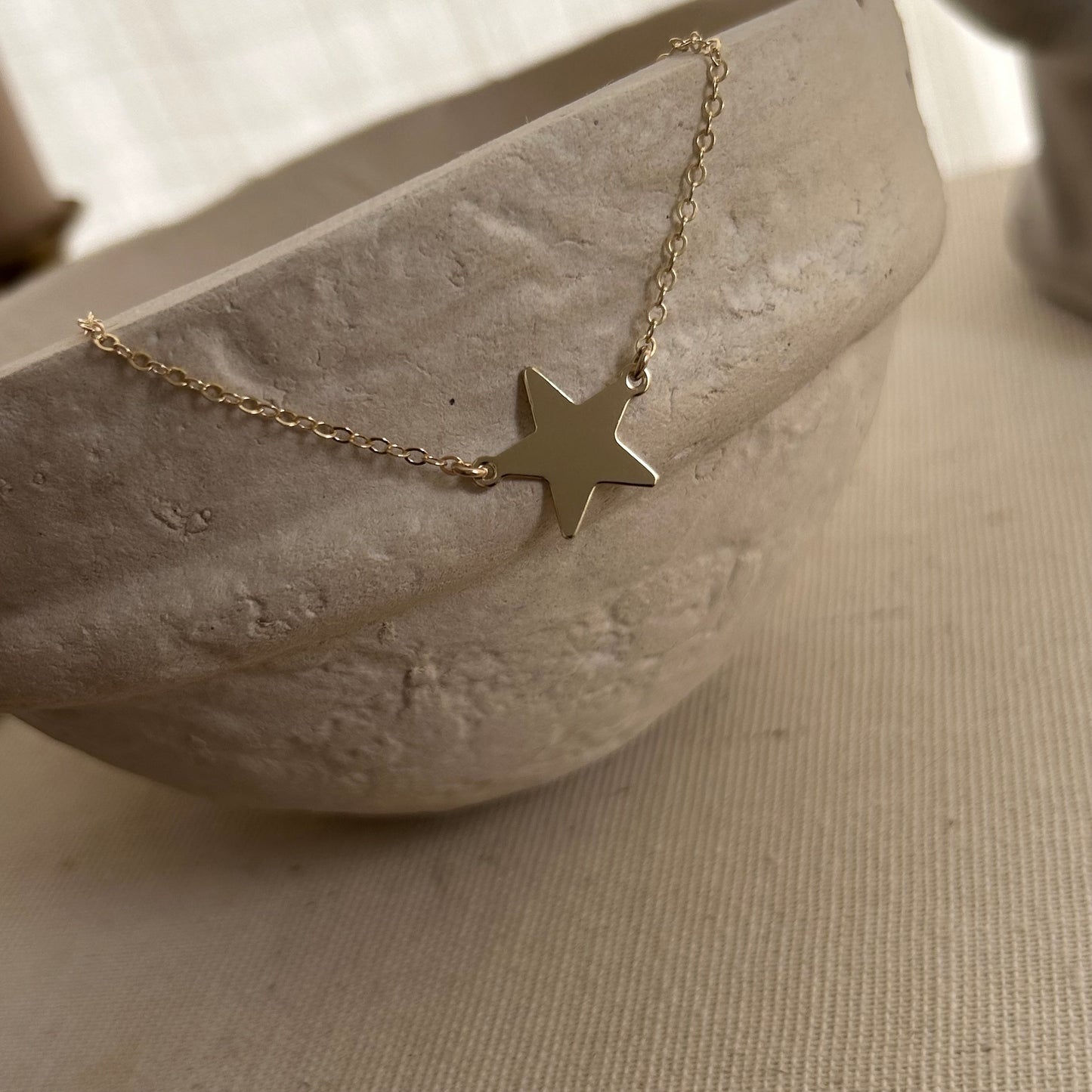 Star Necklace | 3 Metal Choices | Celestial Necklace