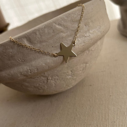 Star Necklace | 3 Metal Choices | Celestial Necklace