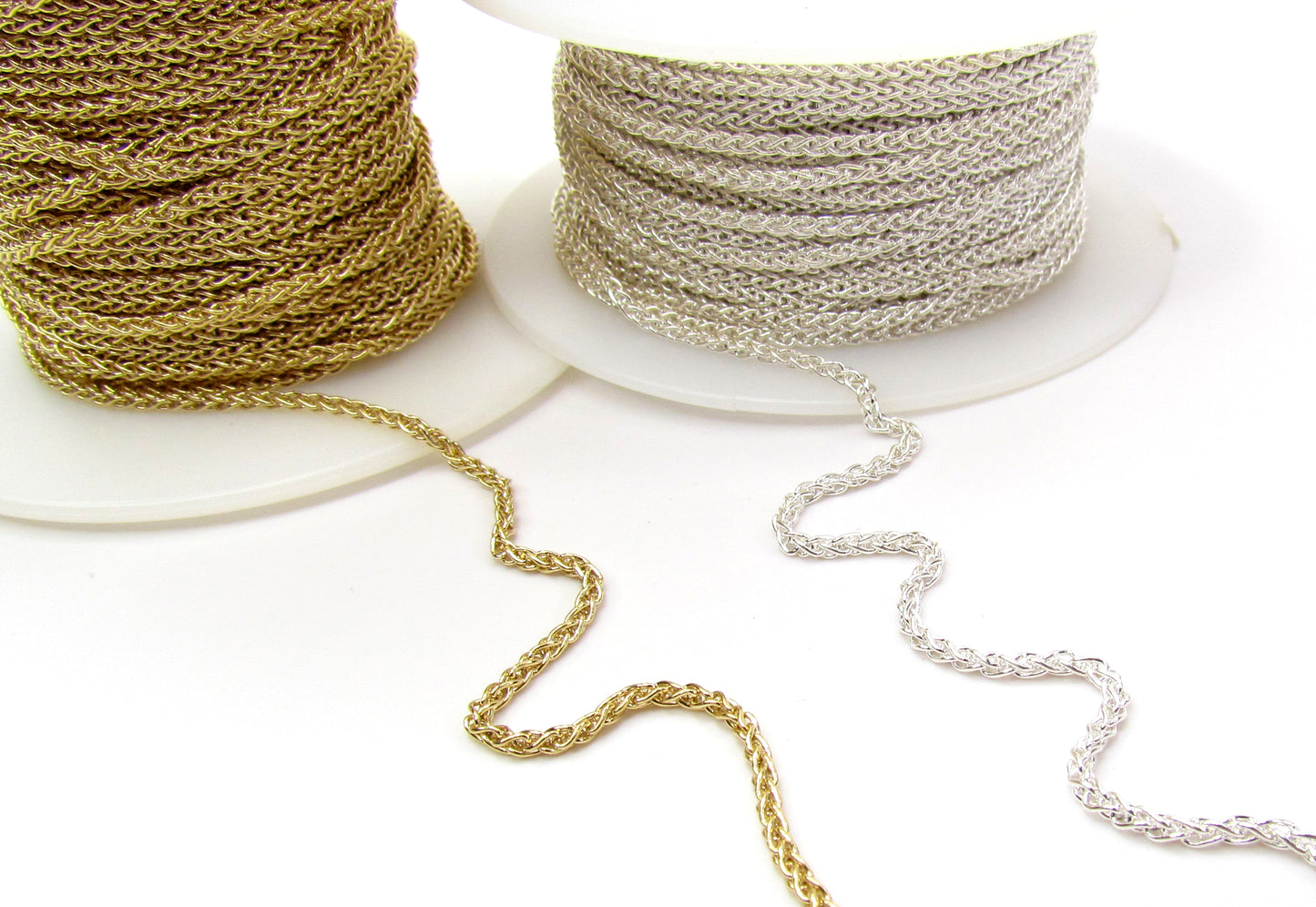 Woven Choker Necklace | Dainty Textured Chain