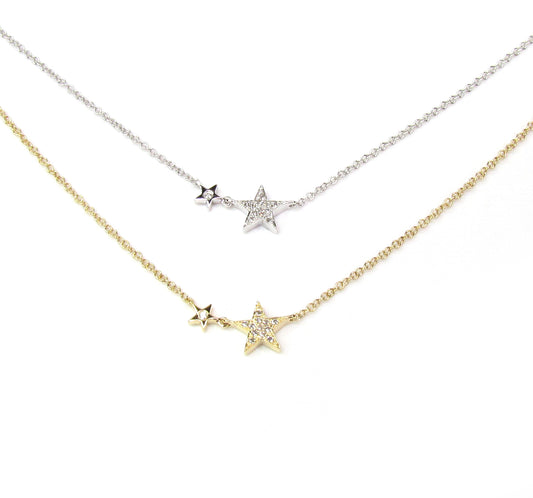 14K Under the Stars Diamond Necklace