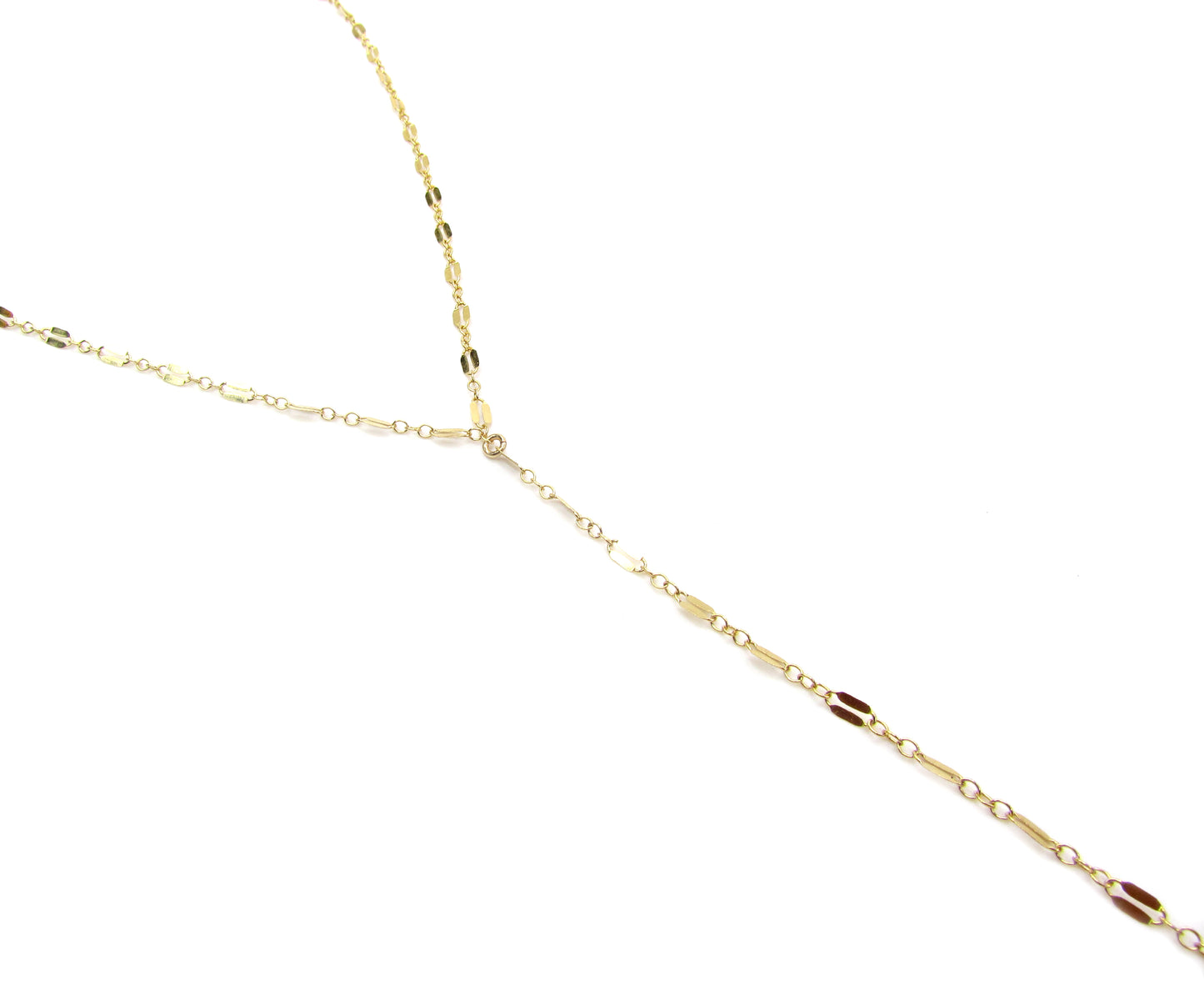 CZ Drop Body Chain | Dainty Body Harness Necklace