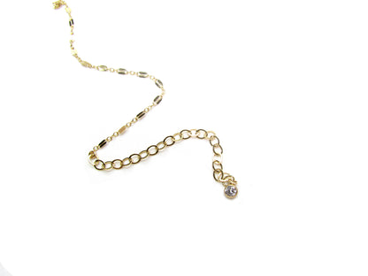 CZ Drop Body Chain | Dainty Body Harness Necklace