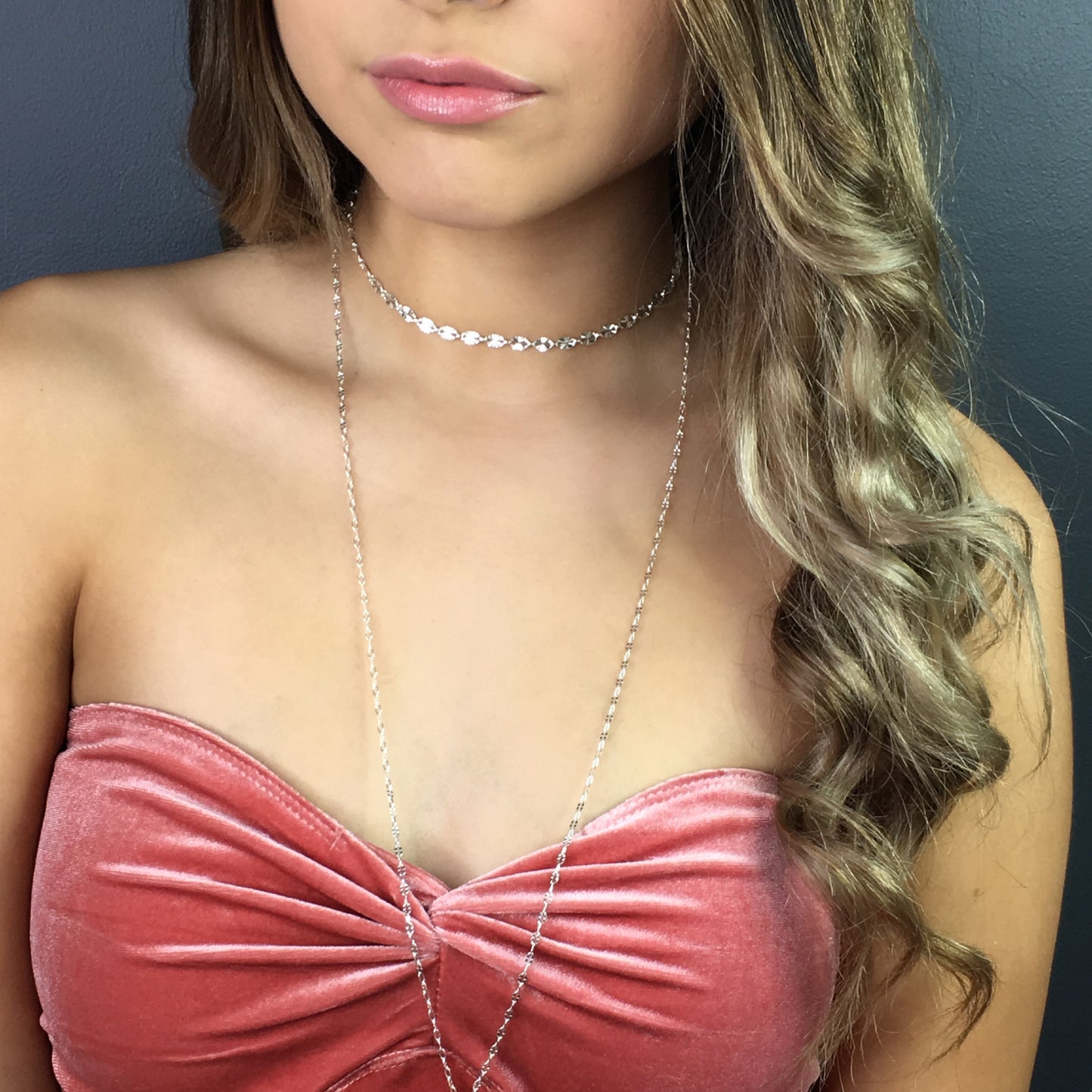 Sunburst Choker Necklace | Gold Chain Choker