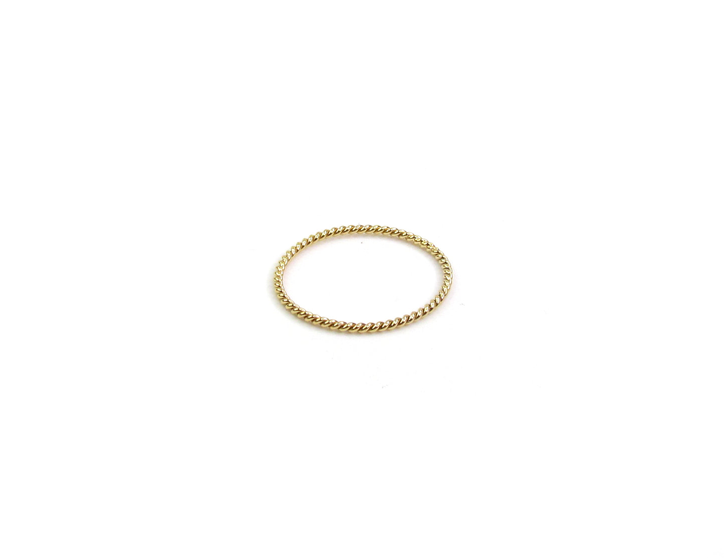 Twisted Rope Stack Ring | Classic Textured Band