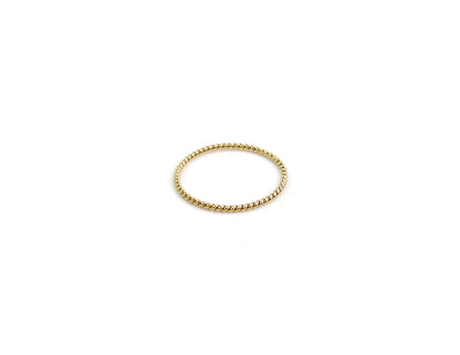 Twisted Rope Stack Ring | Classic Textured Band