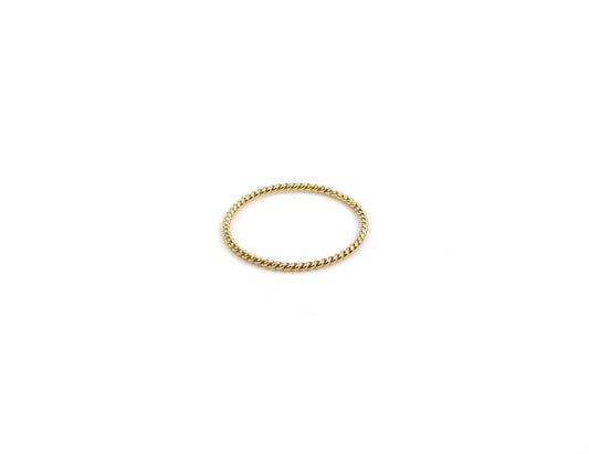 Twisted Rope Stack Ring | Classic Textured Band