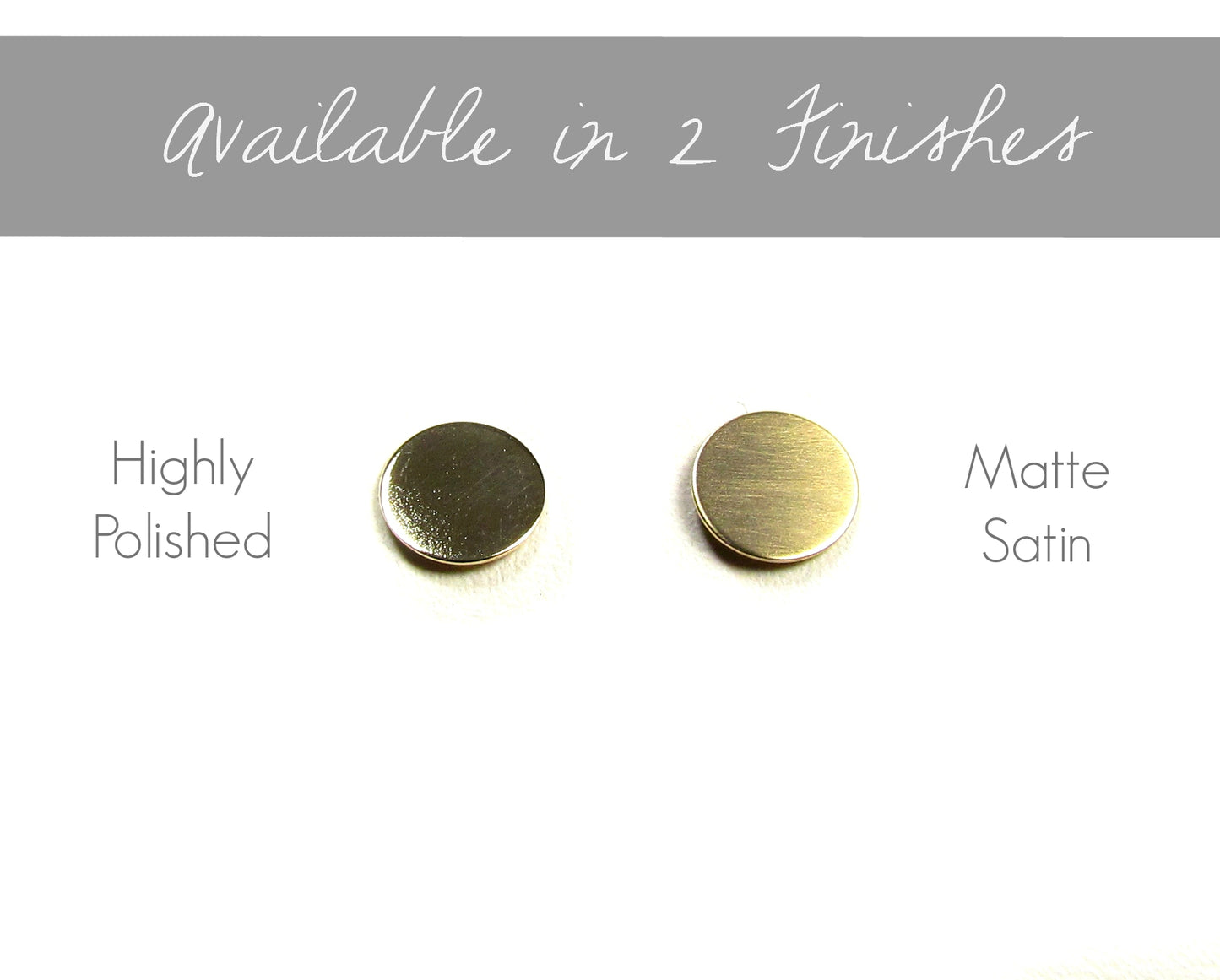 14K Initial Earring Studs | Block Letter Earrings