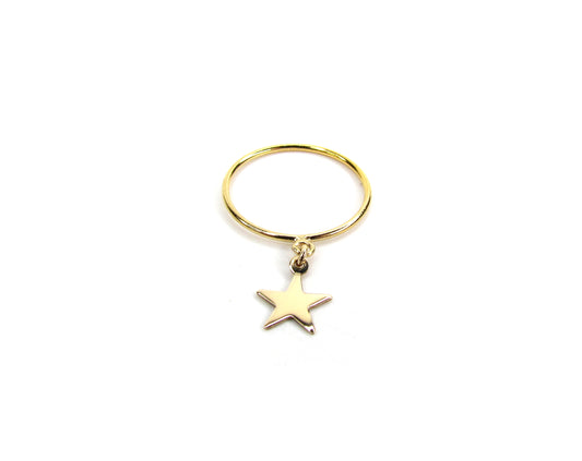 Star Charm Ring