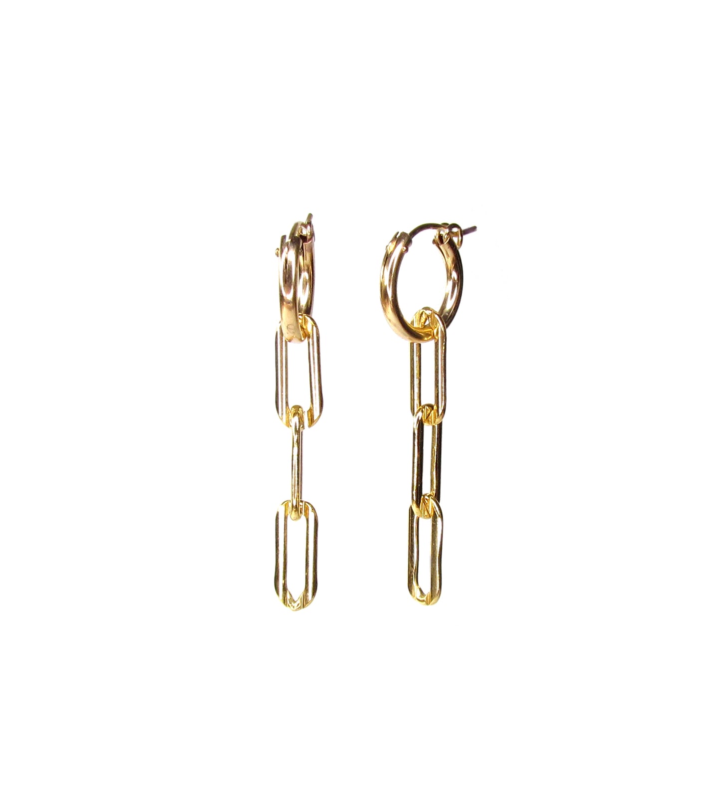 Chunky Paperclip Chain Bracelet | Gold Filled Bold Statement Jewelry