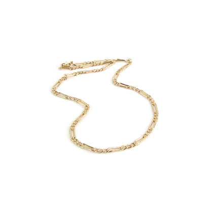 Classic Figaro Chain Necklace | Timeless 14K Gold-Filled Chain