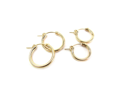 Polished Essential Hoop Earrings | 3 Sizes