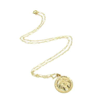 Miraculous Coin Necklace | Gold Filled Pendant