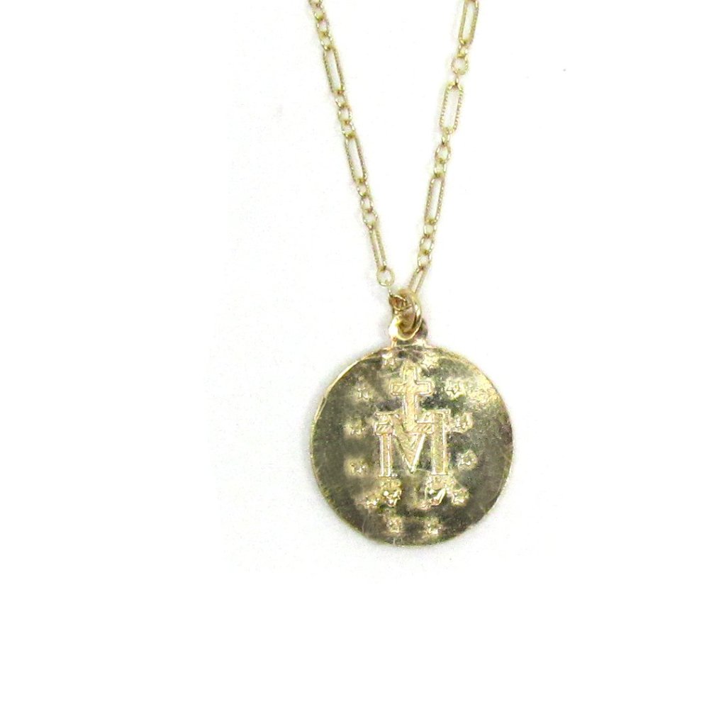 Miraculous Coin Necklace | Gold Filled Pendant