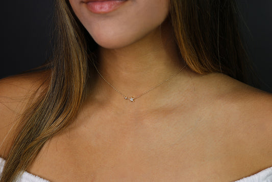 14K Under the Stars Diamond Necklace