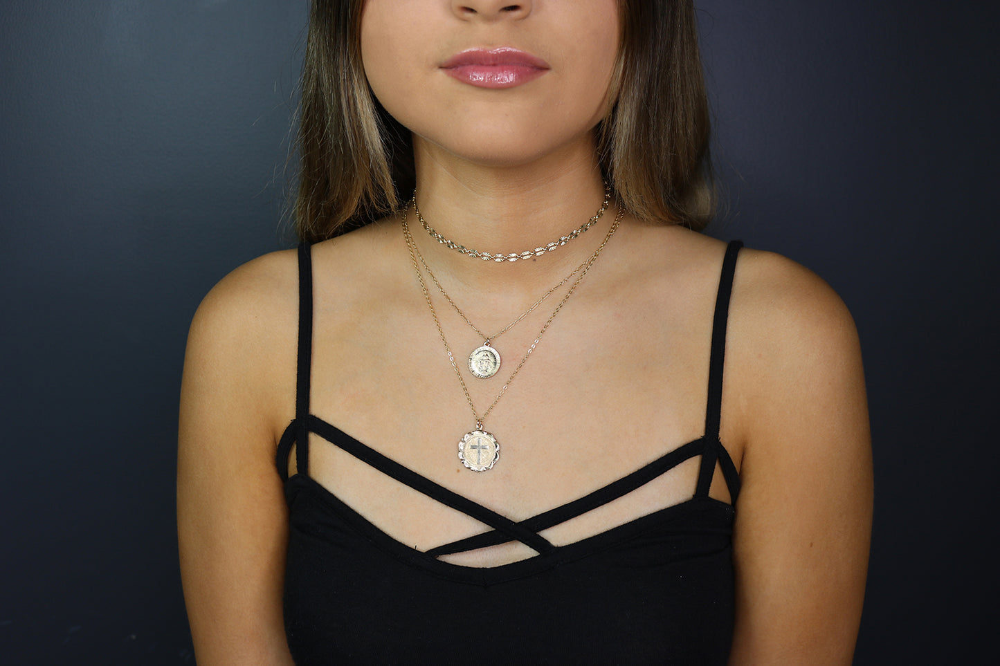 Miraculous Coin Necklace | Gold Filled Pendant