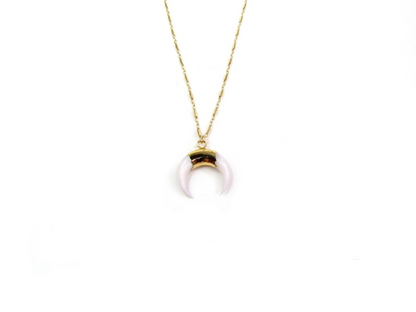 By The Horns • Double Horn Necklace