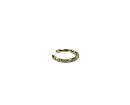Diamond Ear Cuff | 14K Solid Gold | Minimalist No-Piercing Jewelry