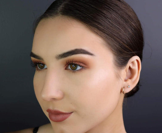 14K Mini Polished Hoop Earrings | Classic Petite Gold Everyday Hoops