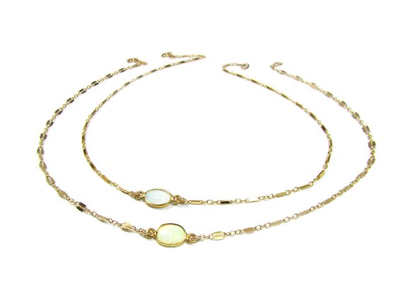 Opal Choker Necklace