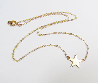 Star Necklace | 3 Metal Choices | Celestial Necklace