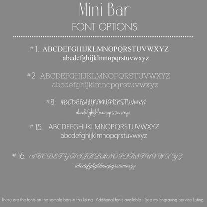 Engraved Mini Bar Necklace | Personalized Necklace