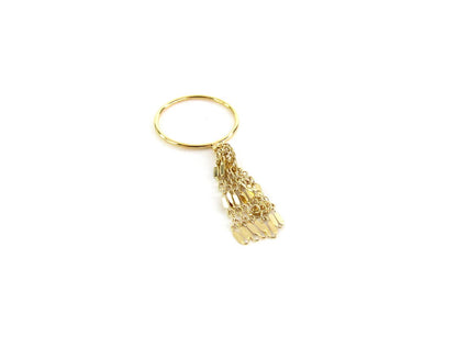 Tassel Charm Ring